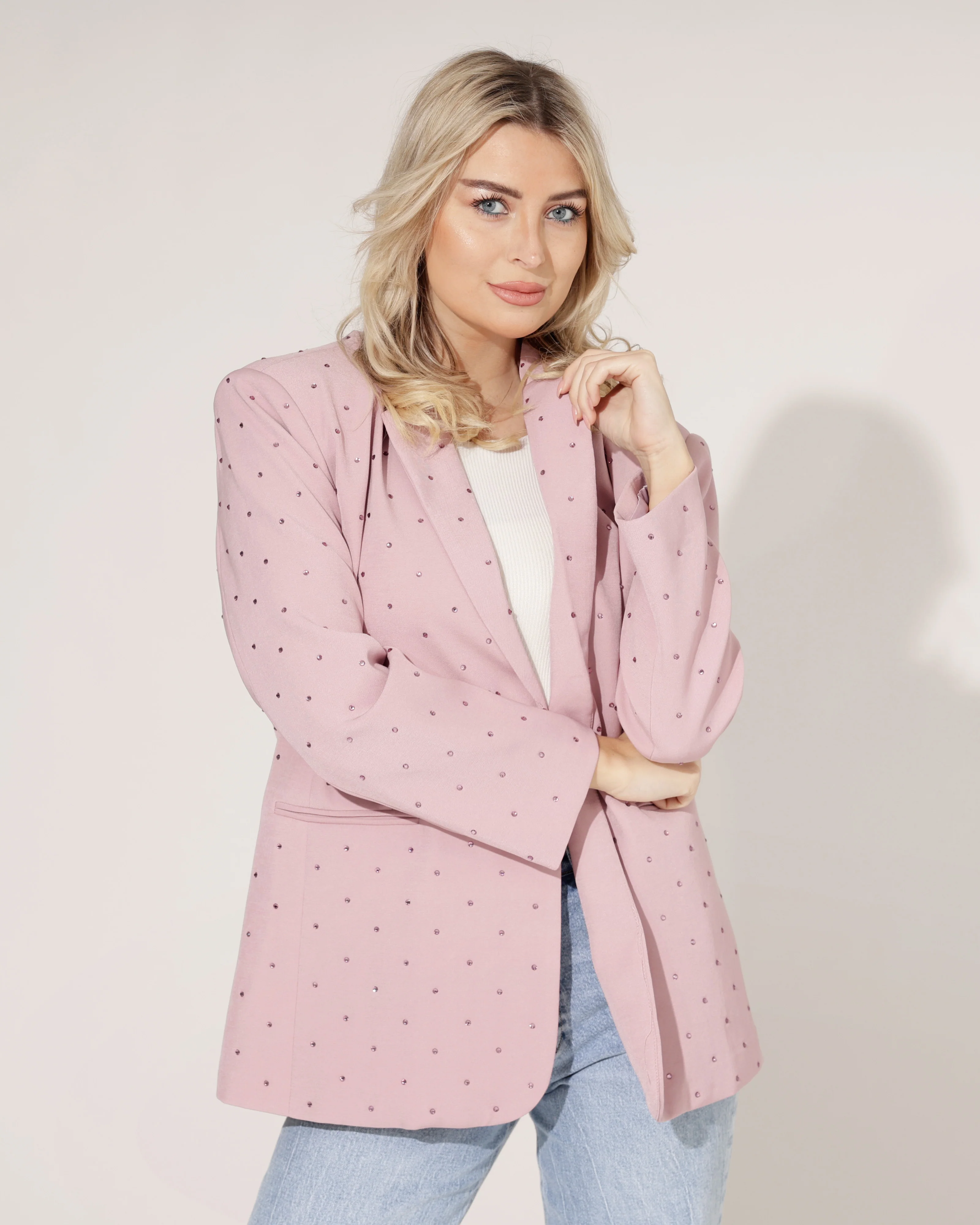 Blazer Glamour Roze - Image 3